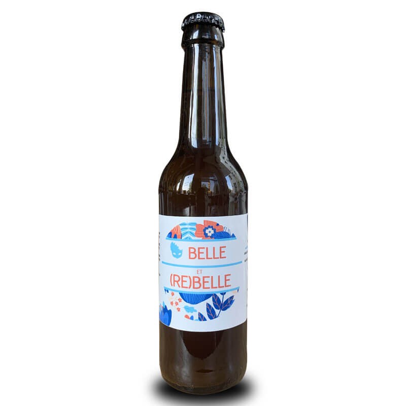 Idée cadeau Maman : bière personnalisée Belle et ReBelle