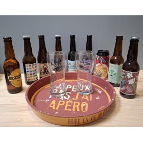 bieres artisanales des regions de france, brasserie francaises, pack découverte, cadeau bière